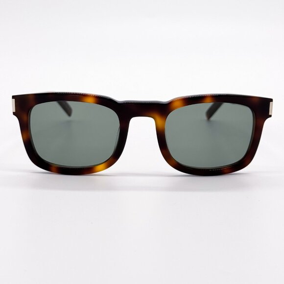 NEW SAINT LAURENT SL 581 002 HAVANA GREEN MEN SUNGLASSES SAINT LAURENT SL581 002 - Picture 4 of 11